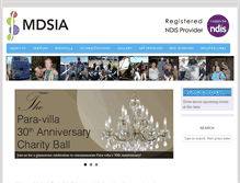 Tablet Screenshot of mdsia.org.au